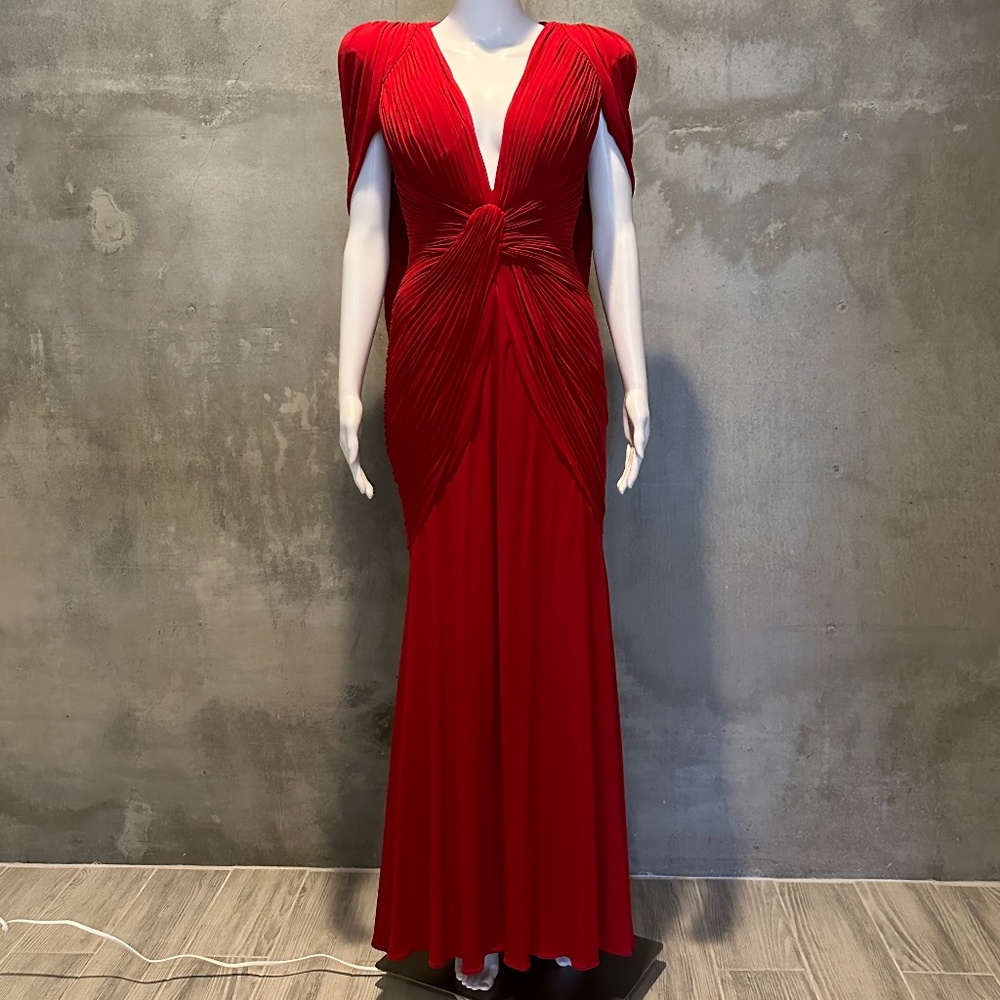 Jovani Red Evening Gown
